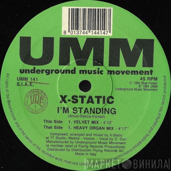 X-Static  - I'm Standing