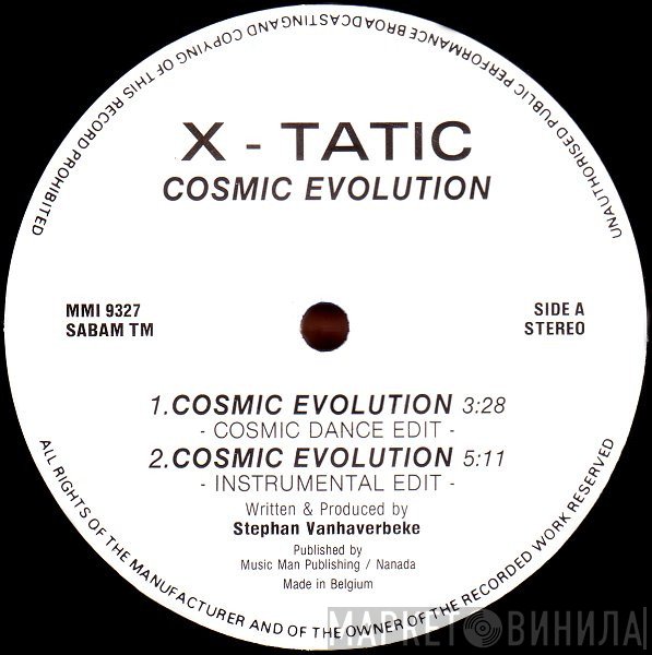 X-Tatic  - Cosmic Evolution