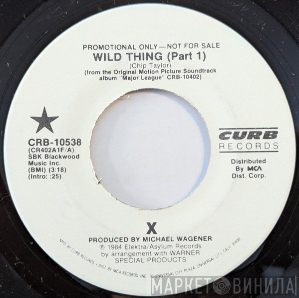 X  - Wild Thing
