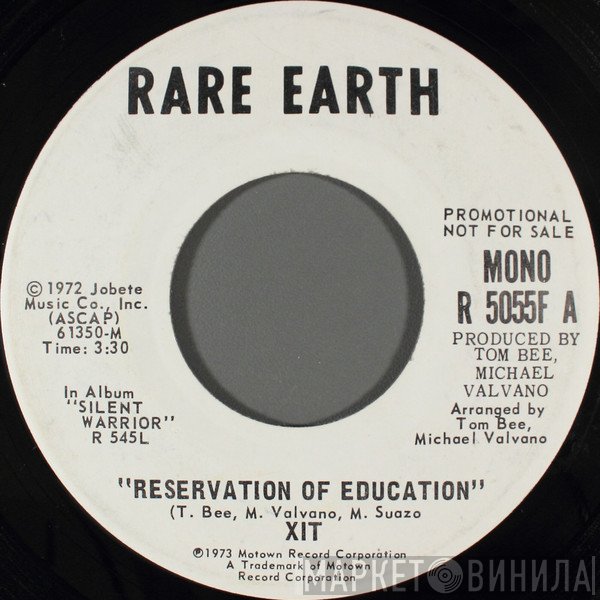 XIT  - Reservation Of Education