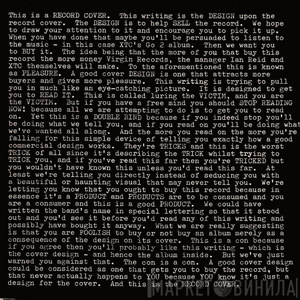 XTC - Go 2
