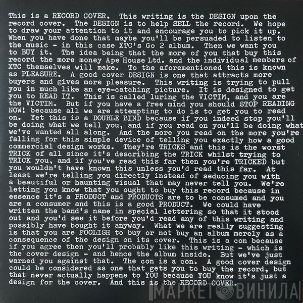 XTC - Go 2