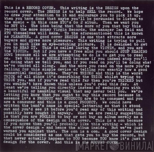 XTC  - Go 2