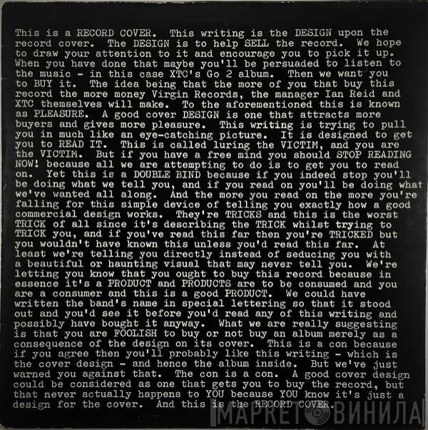 XTC  - Go 2