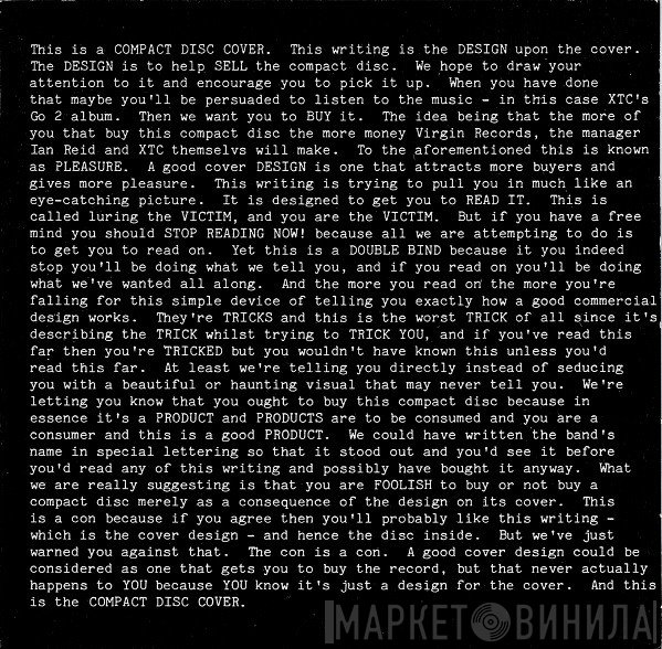 XTC  - Go 2