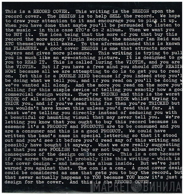 XTC  - Go 2