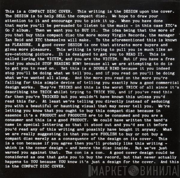 XTC  - Go 2