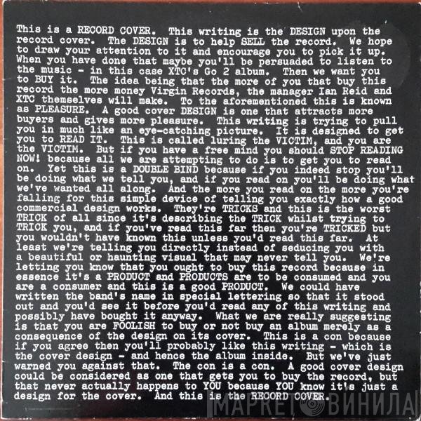 XTC  - Go 2