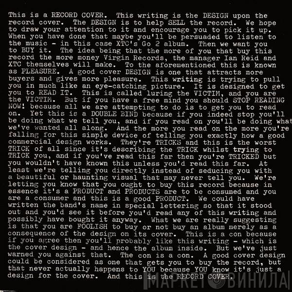 XTC  - Go 2