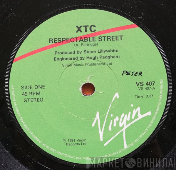 XTC  - Respectable Street