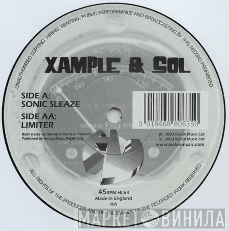 Xample &amp; Sol - Sonic Sleaze / Limiter