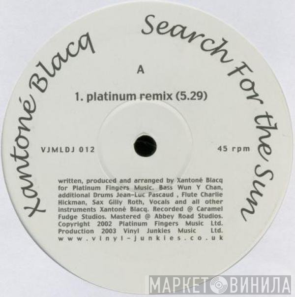 Xantoné Blacq - Search For The Sun