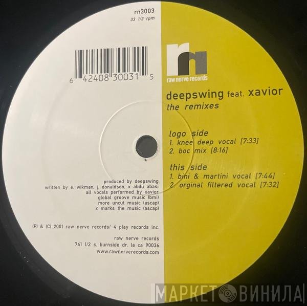 Xavior, Deep Swing - Takin' Me Higher (Remixes)