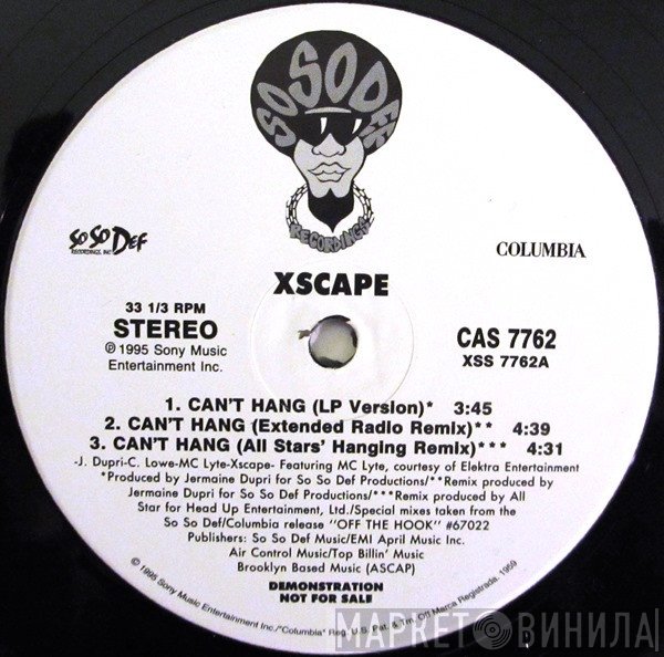 Xscape - Can't Hang