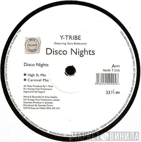 Y-Tribe, Gary Badouwie - Disco Nights