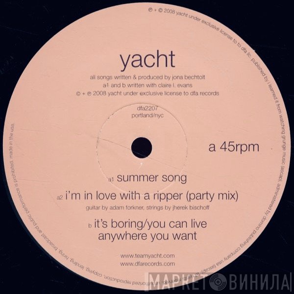 Yacht - Summer Song