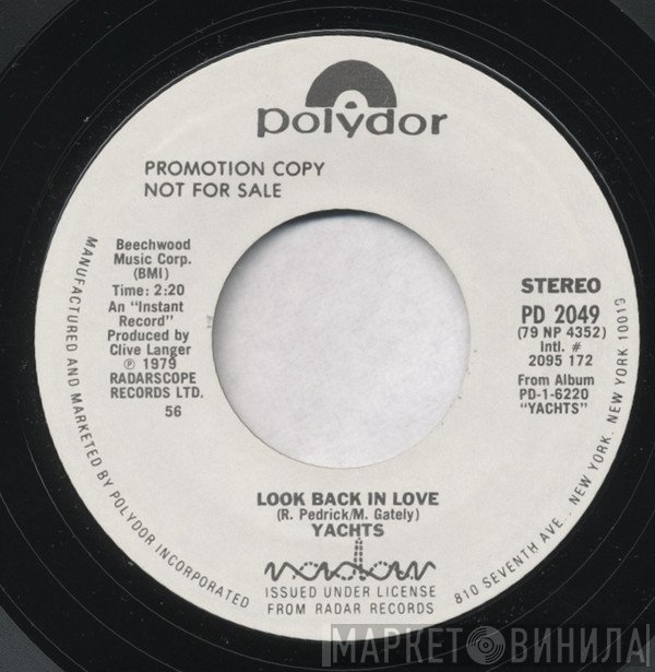 Yachts  - Look Back In Love