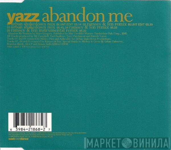 Yazz  - Abandon Me