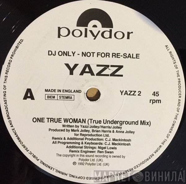 Yazz - One True Woman