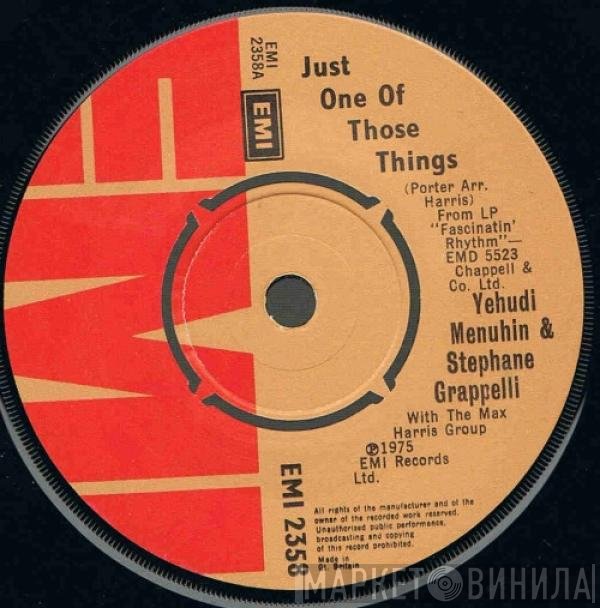 Yehudi Menuhin, Stéphane Grappelli - Just One Of Those Things