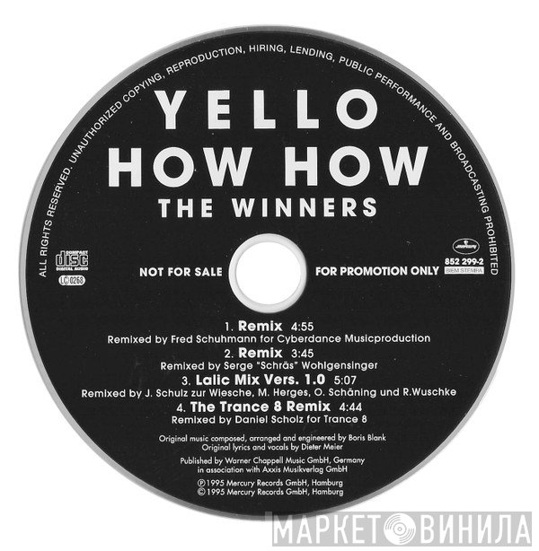 Yello  - How How - The Winners