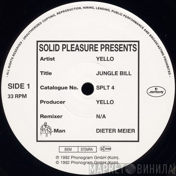 Yello - Jungle Bill