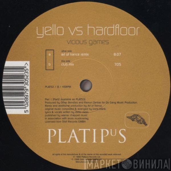 Yello vs Hardfloor  - Vicious Games