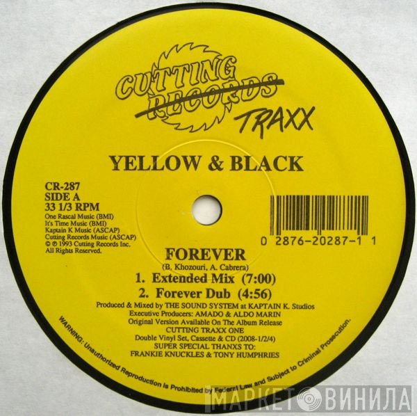 Yellow & Black - Forever