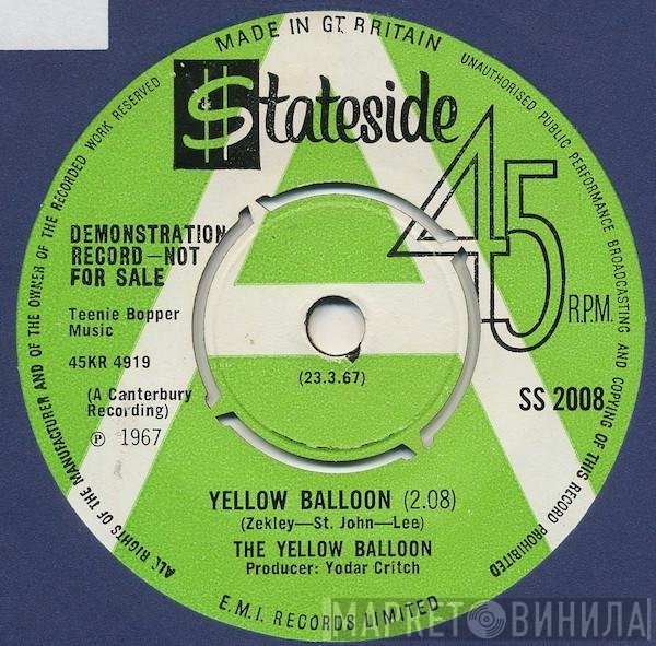Yellow Balloon - Yellow Balloon