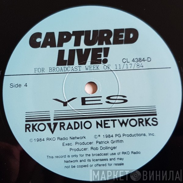 Yes - Captured Live 1984