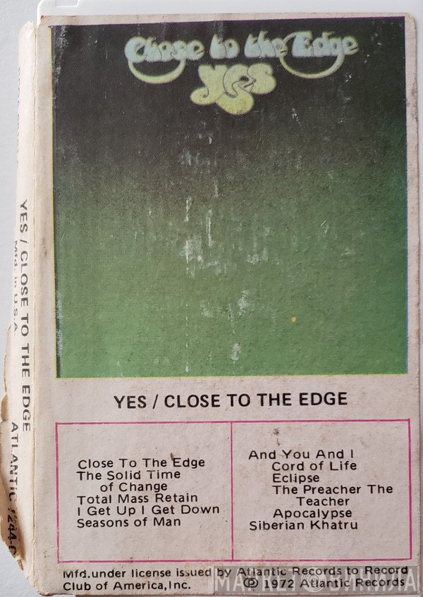 Yes  - Close To The Edge