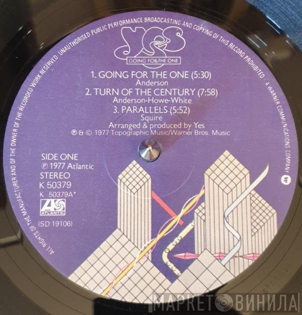 Yes  - Going For The One