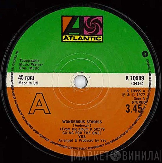 Yes - Wonderous Stories