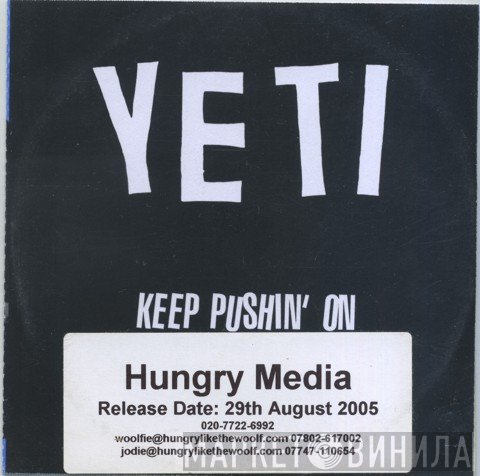 Yeti  - Keep Pushin' On