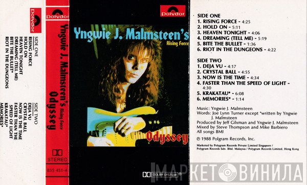 Yngwie J. Malmsteen's Rising Force  - Odyssey