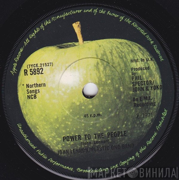 Yoko Ono, John Lennon, The Plastic Ono Band - Power To The People