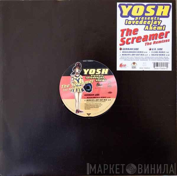 Yosh, Lovedeejay Akemi - The Screamer (Remixes)