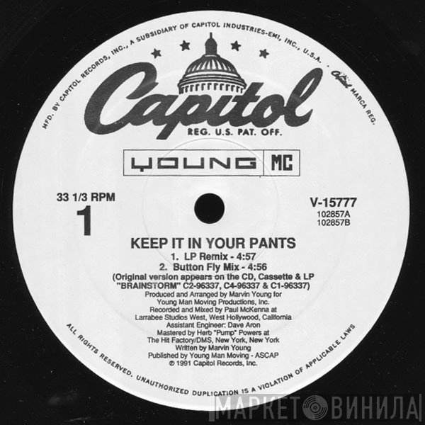 Young MC - Keep It In Your Pants