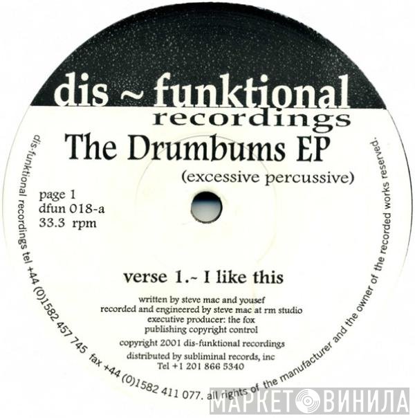 Yousef, Steve Mac - The Drumbums EP