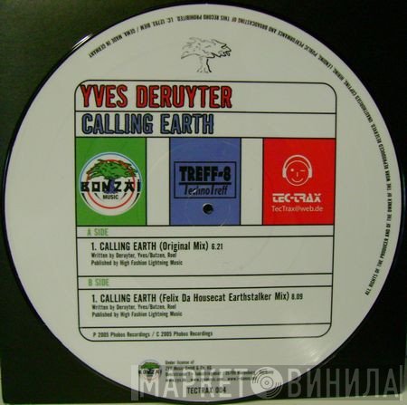 Yves Deruyter  - Calling Earth