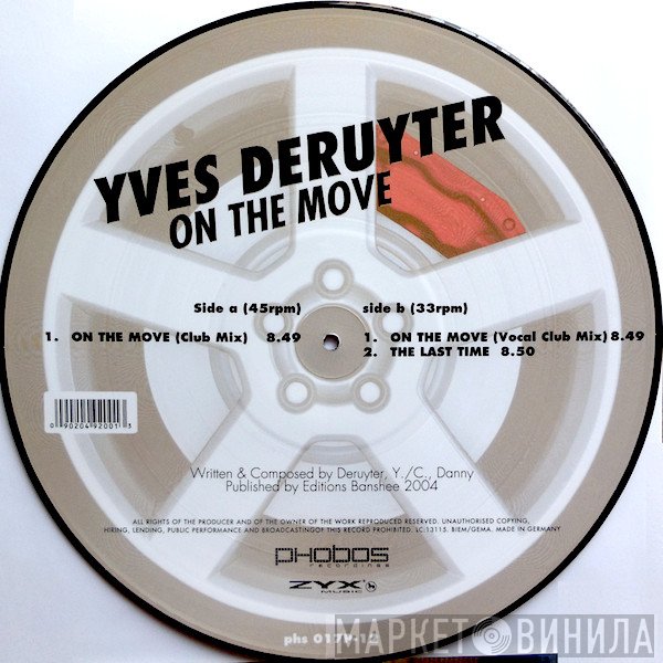 Yves Deruyter - On The Move