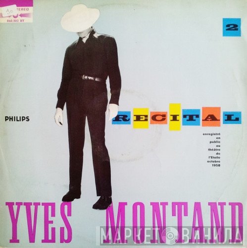 Yves Montand  - Récital - 2