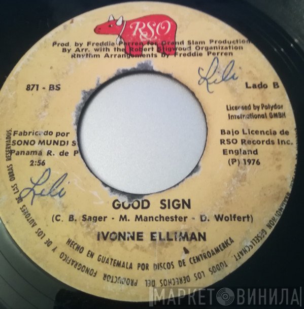 Yvonne Elliman  - Hello Stranger / Good Sign