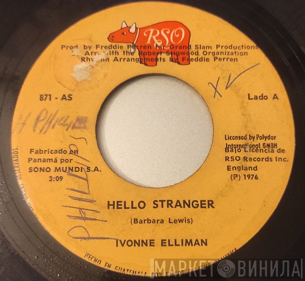 Yvonne Elliman  - Hello Stranger