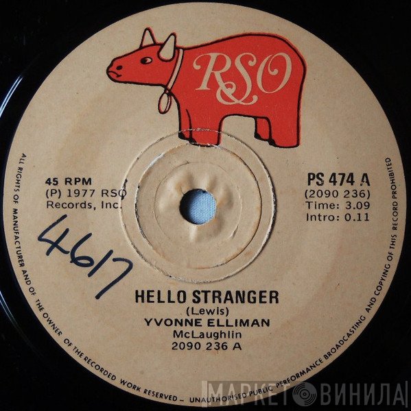 Yvonne Elliman  - Hello Stranger