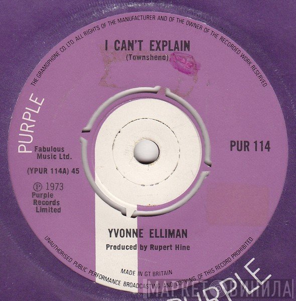 Yvonne Elliman  - I Can't Explain