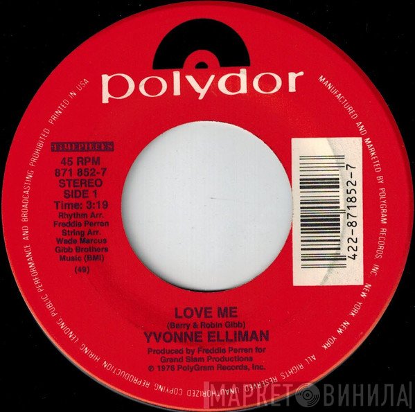 Yvonne Elliman - Love Me / Hello Stranger