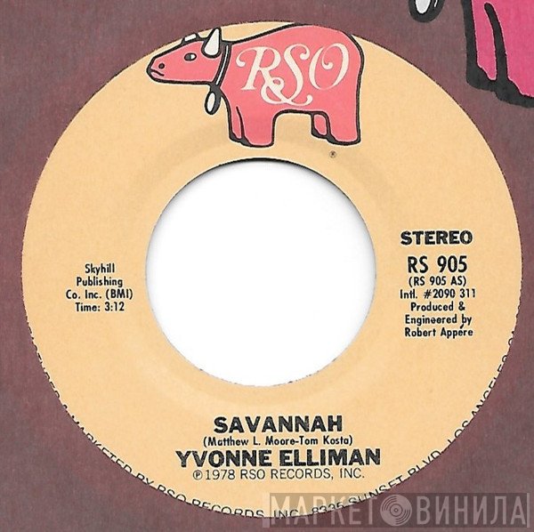 Yvonne Elliman - Savannah