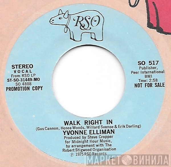 Yvonne Elliman  - Walk Right In