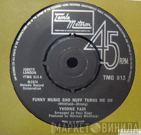 Yvonne Fair - Funky Music Sho Nuff Turns Me On